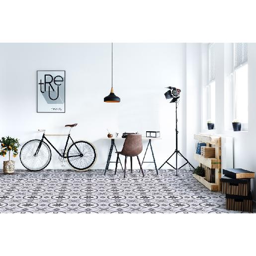 Nair Black Square Floor-Wall Tile Deco Nair Black Square Floor-Wall Tile Deco